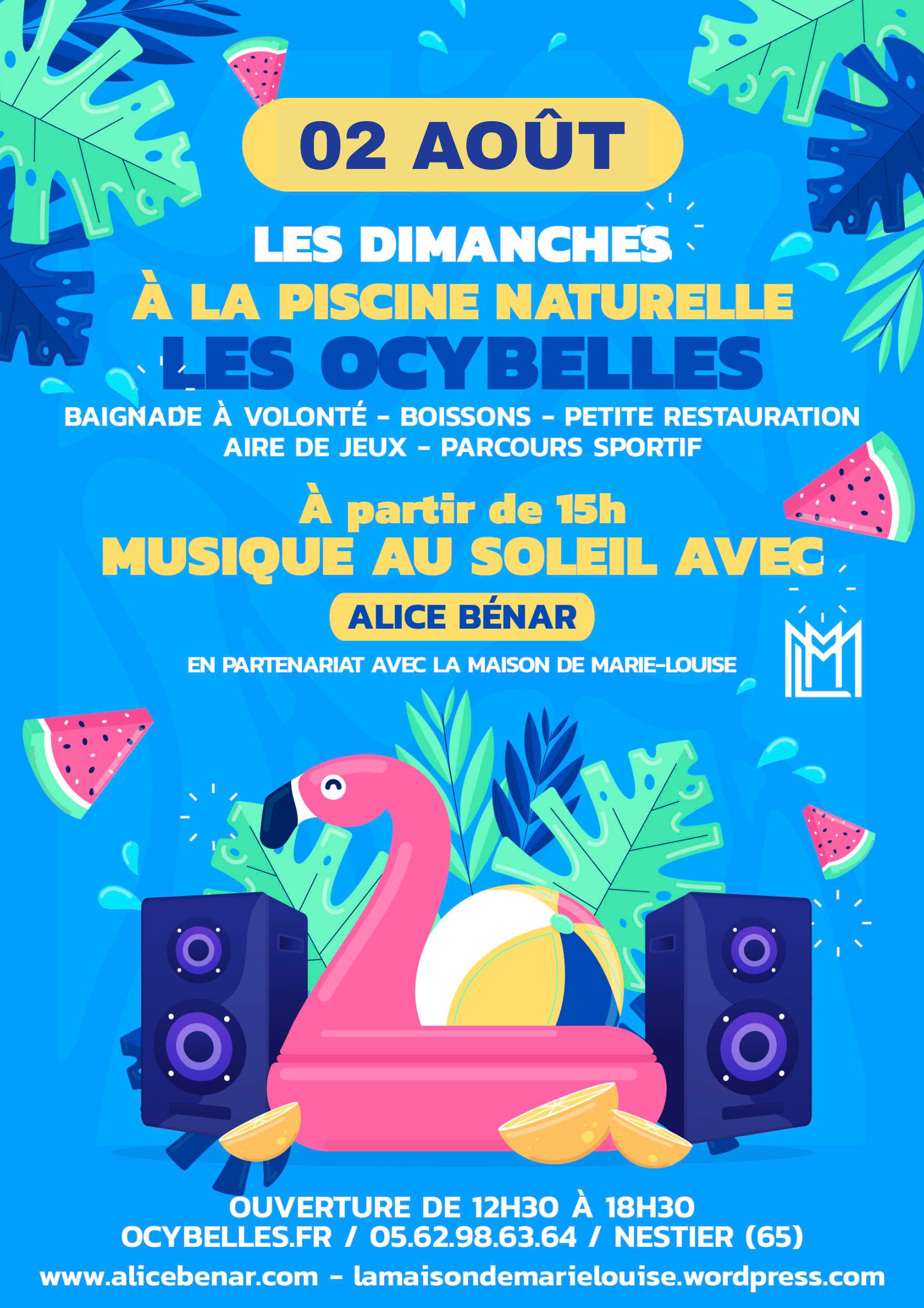 alice bénar concert pyrenees concert au bord de l'eau dans les Pyrénées...